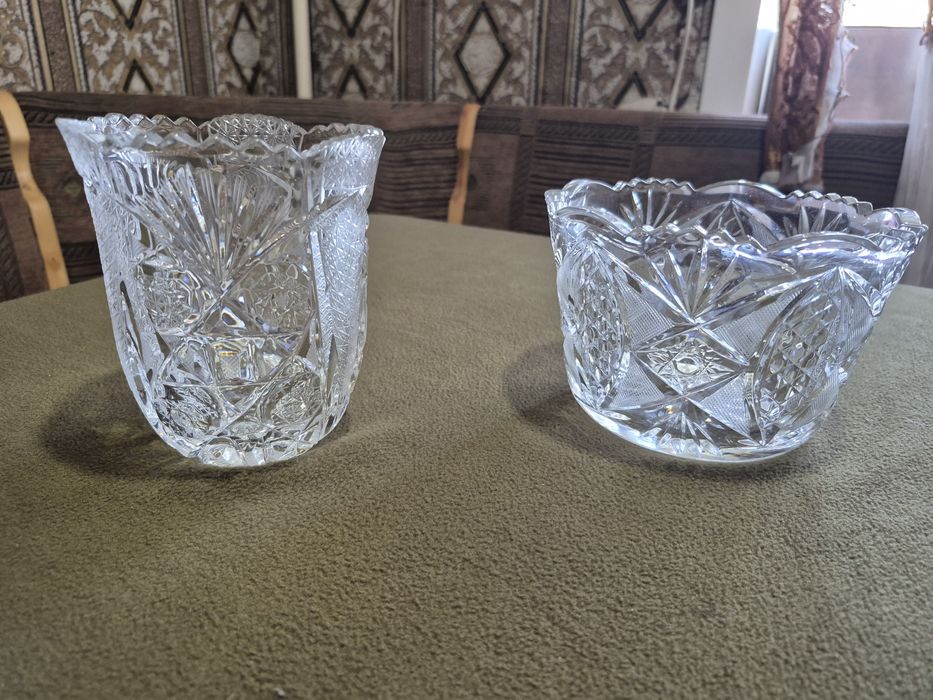 Вазочки хрустальные производства России гусь хрустальный