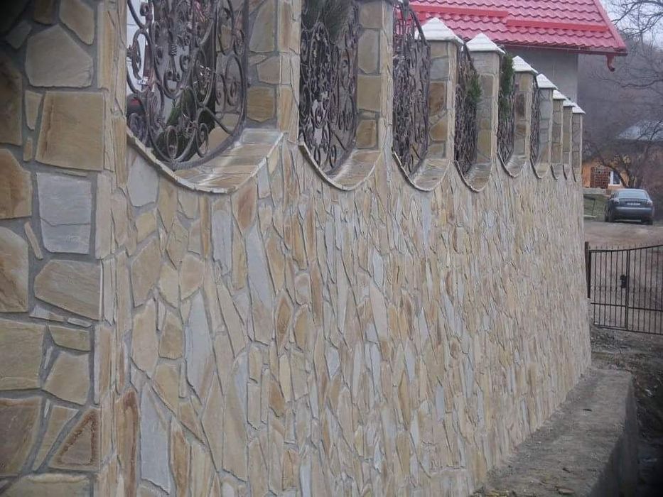 Piatra naturala de munte de Grecia 100%. Lucrez în toată Țara