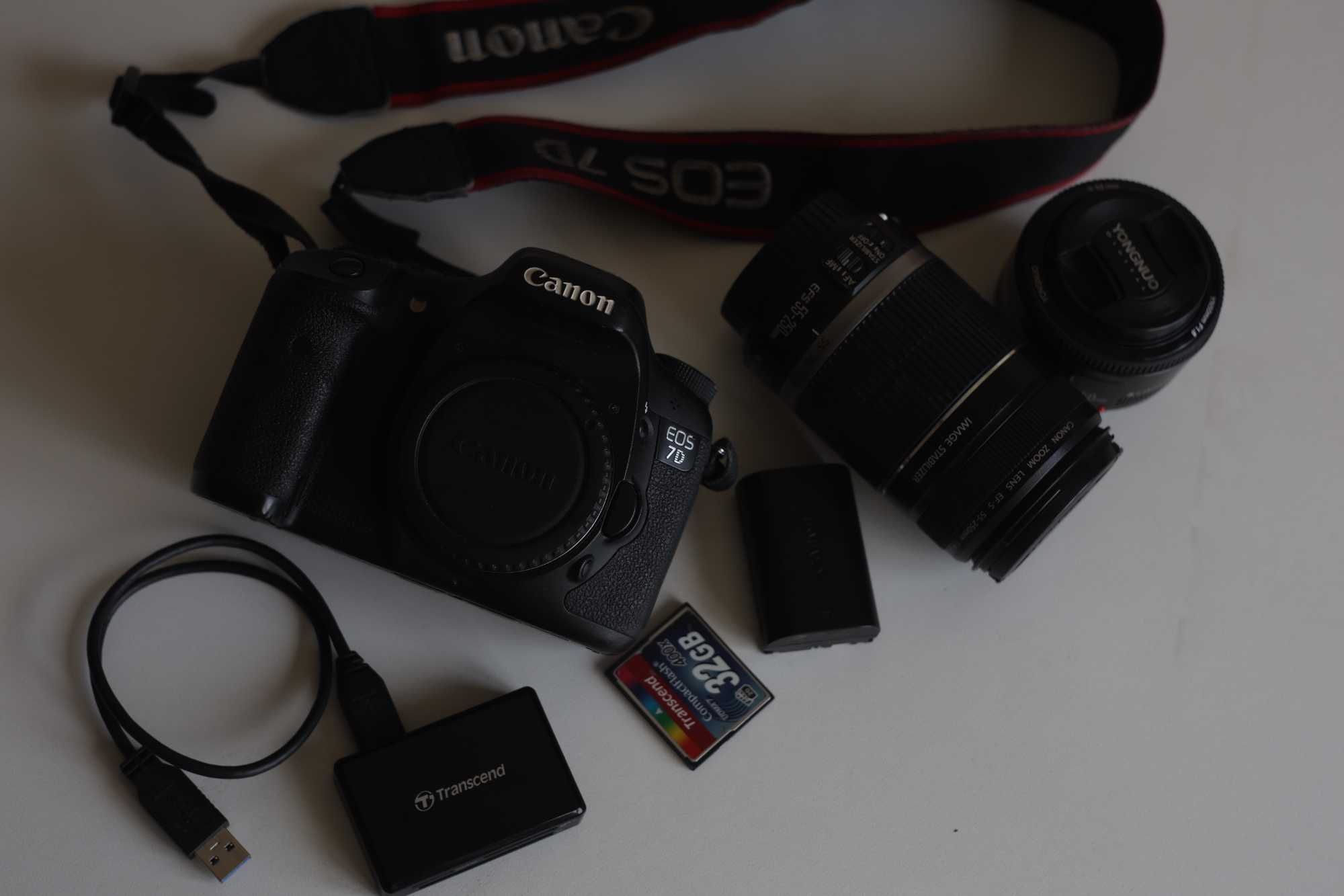 зеркальный фотоаппарат, Canon 7d