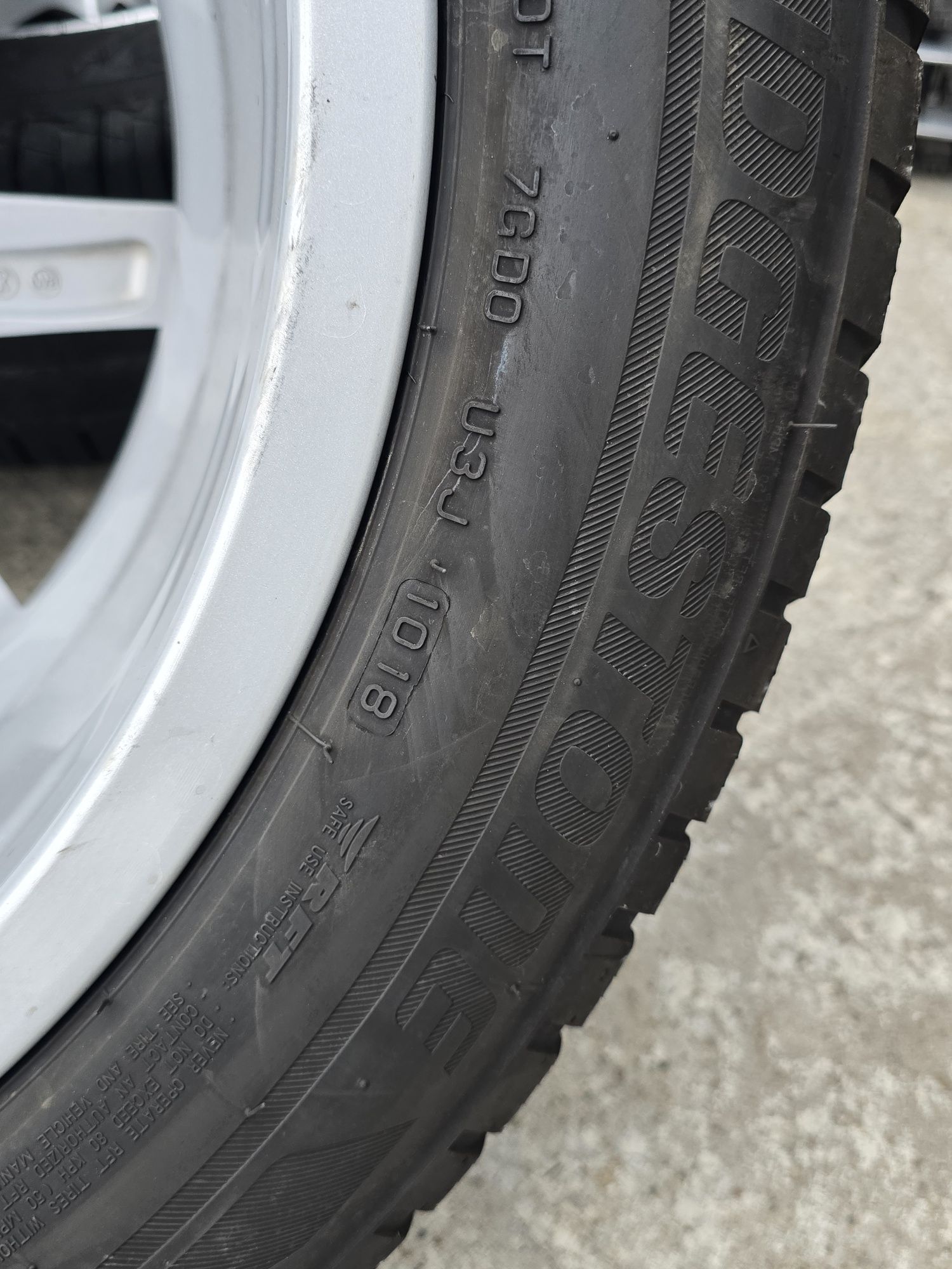 4 Броя 265/50/19 Bridgestone 6,2mm RunFlat