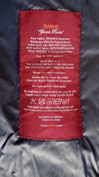 SWIMS Lausanne Parka M