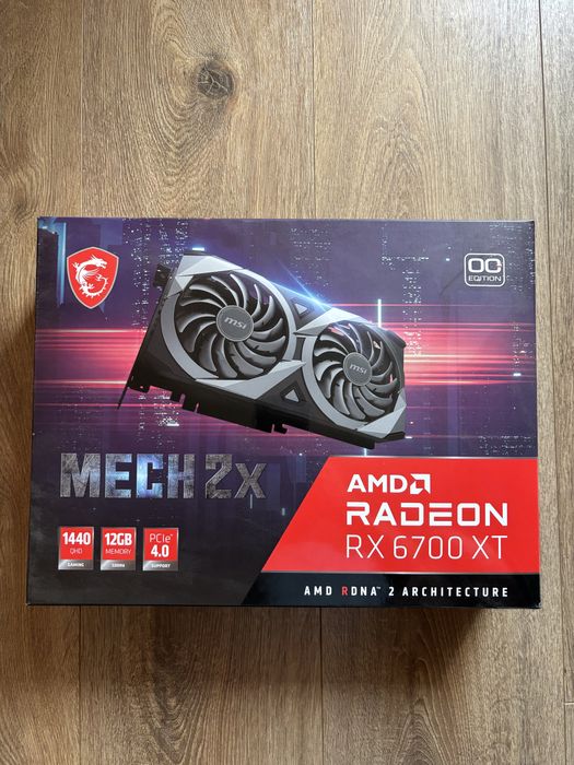 Видео карта MSI Radeon RX 6700 XT MECH 2X 12G OC