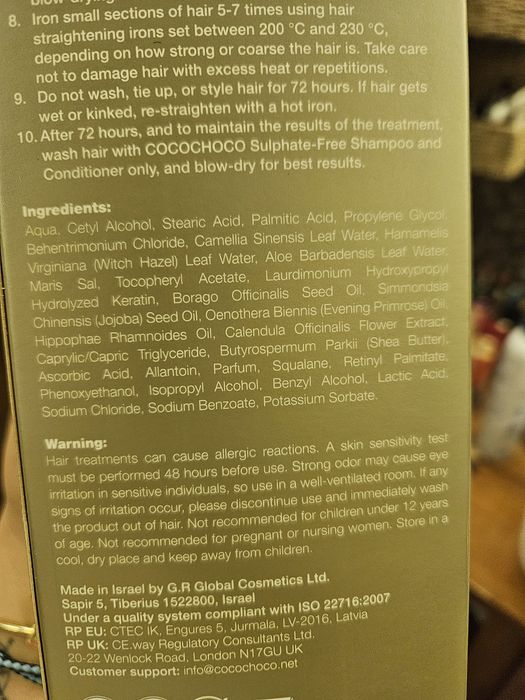 Keratina braziliana cocochoco original