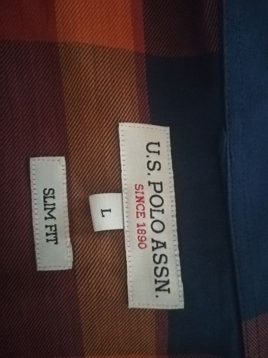 Cămașă mărimea L, US POLO ASSN (slim fit) noua fără etichetă