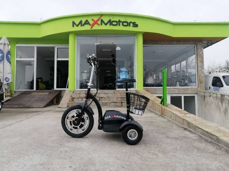 MaXmotors Електрическа Триколка-скутер 500W A2 Black