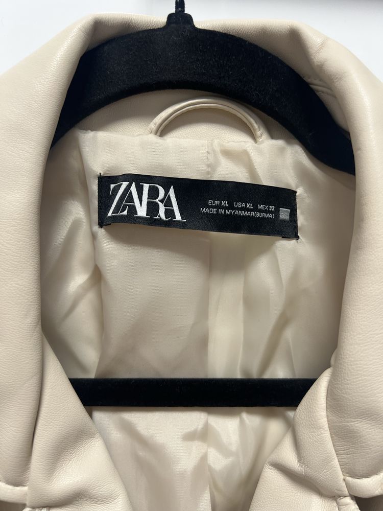 Кожено яке Zara XL