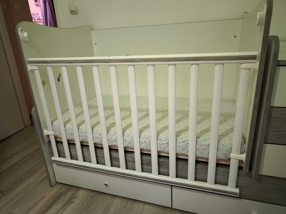 Бебешко трансформиращо се легло - Lorelli Maxi plus 160x70