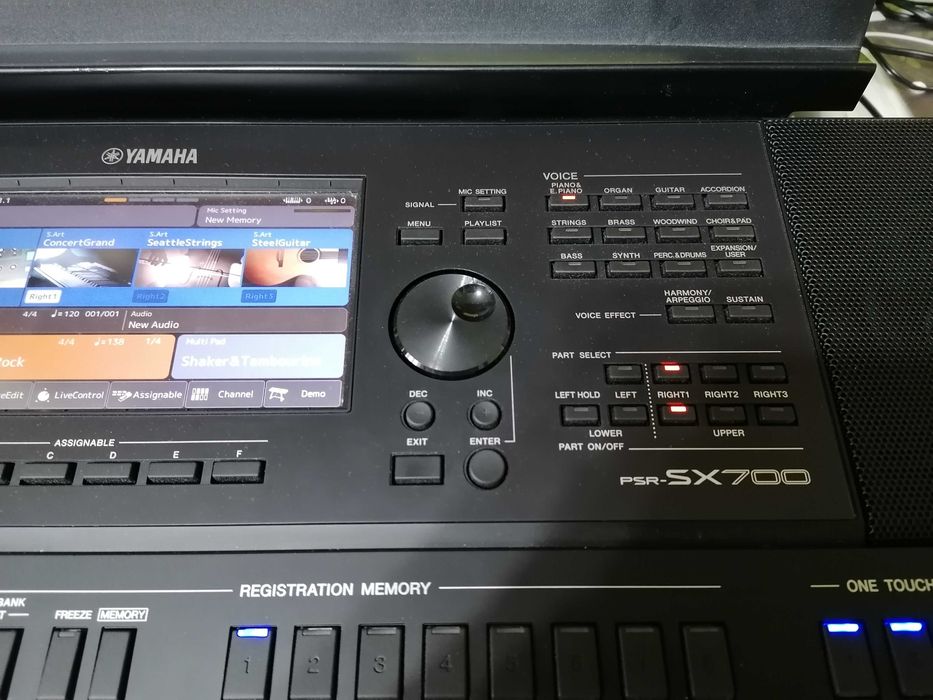 Orga Yamaha PSR-SX700 (Husa+stativ+pedala+stil/ritm)