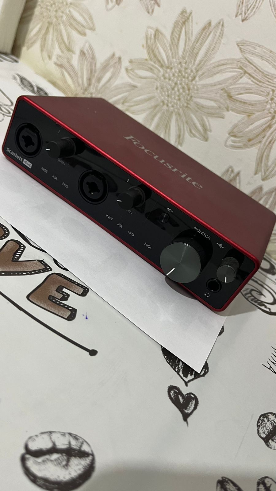 Звуковая карта Focusrite