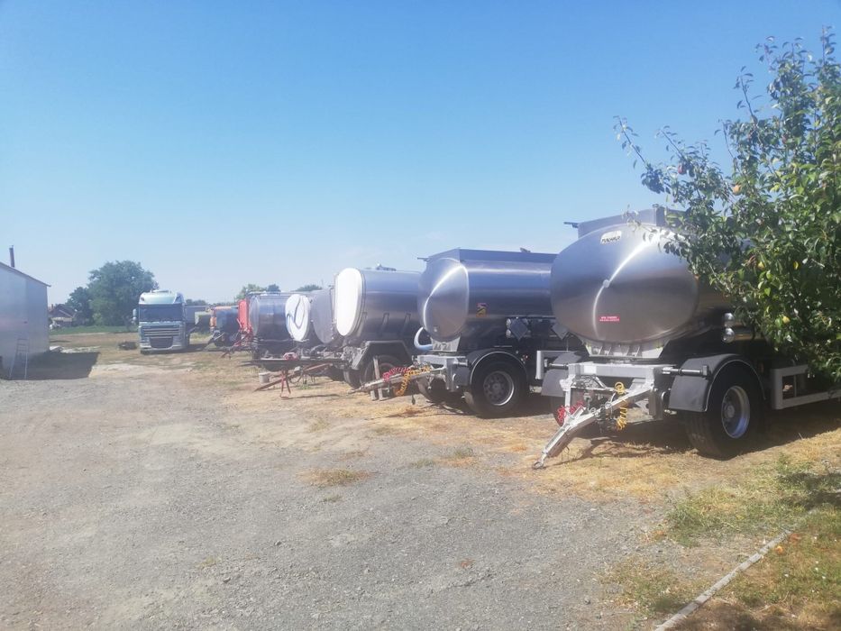 Cisternă inox 16500l,bazin apă,cisternă udat terasamente, rezervor apă