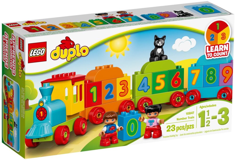 Lego Duplo 10847 (sigilat) - My First Number Train (2017)