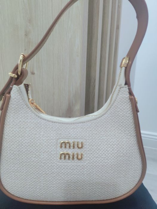 Geantă mică de umăr Miu Miu