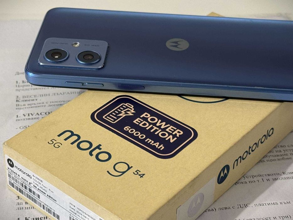 Бартер!Гаранция! Motorola G54 Power Edition 6000mAh.