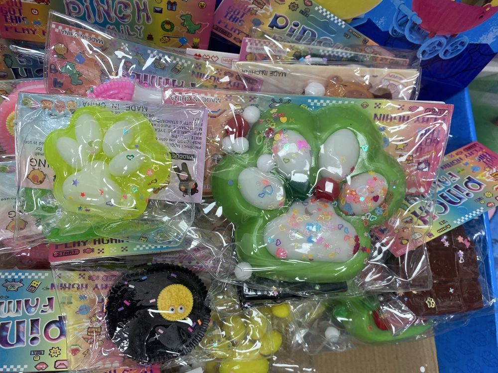 Set 3 labute antistres jucarie mochi squishy squisee