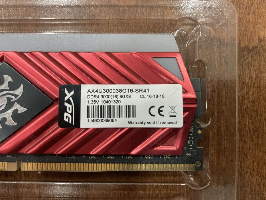 Рам памет Adata XPG 8gb DDR4