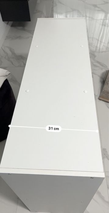 Corp de mobila cu rafturi patrate