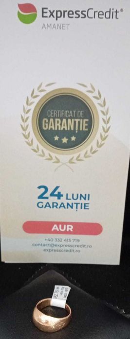 Inel aur 14K 5.35g (B.24003 - Ag31 Barboi) Garantie doi ani