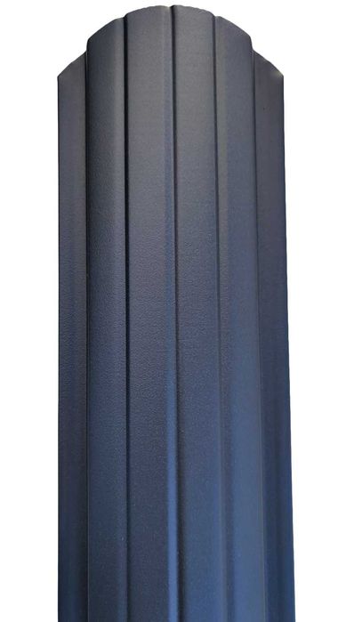 Șipcă de gard Omega 0,70 mm - Gri antracit Vopsit față verso