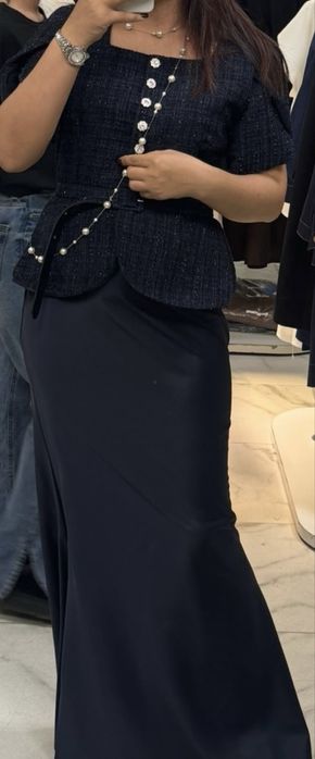 Продам платье темно синий