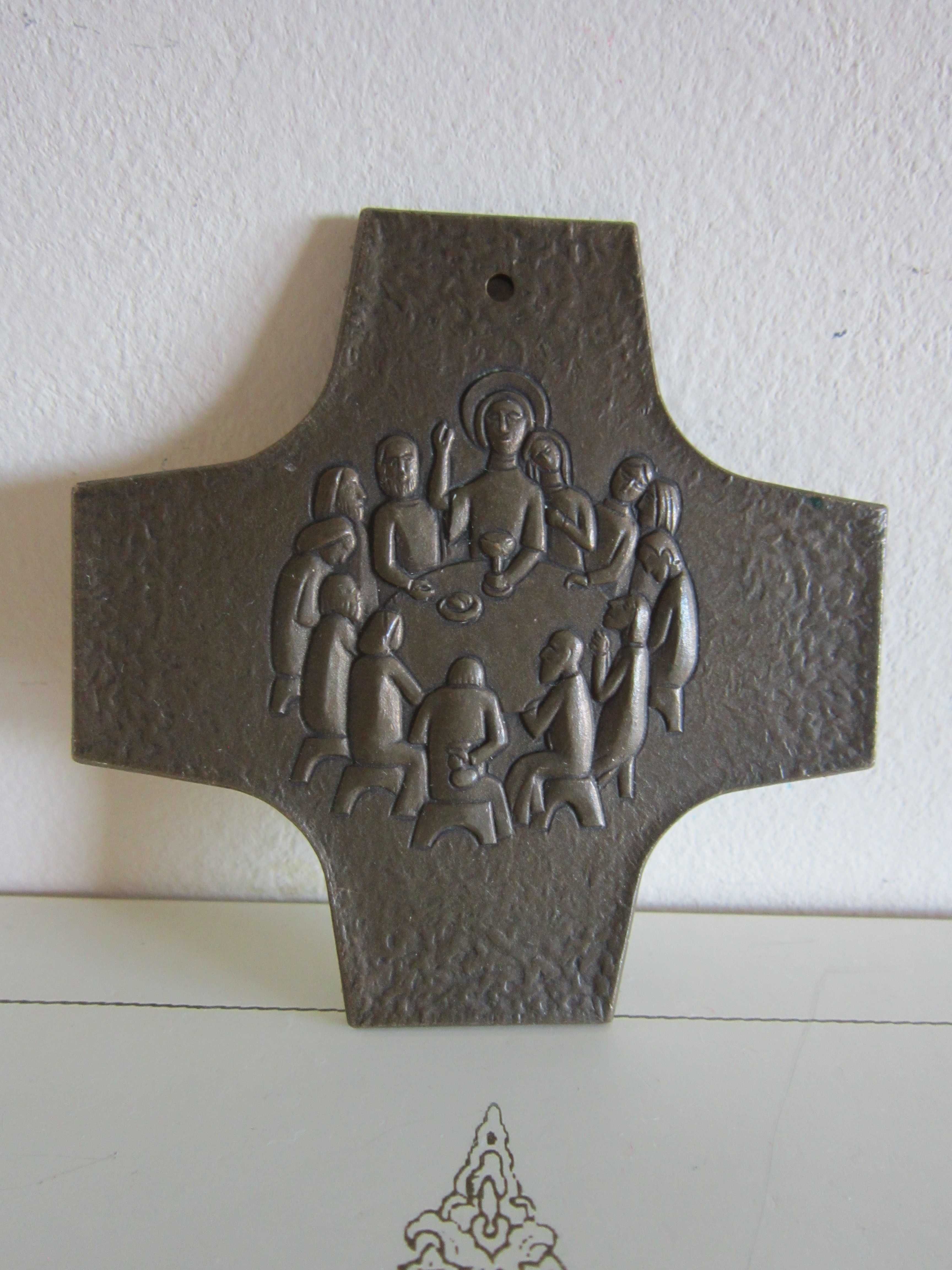 rar bronz masiv  Cina cea de taina Cruce mica, Germania anii 1970