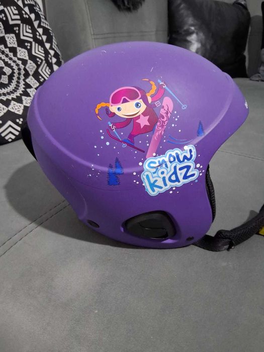 Детска скиоркса каска GEBE момичешка