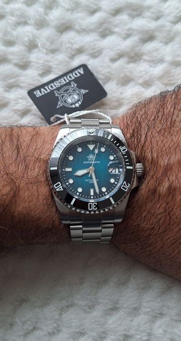 Nou! Ceas automatic, cu Seiko NH35A.