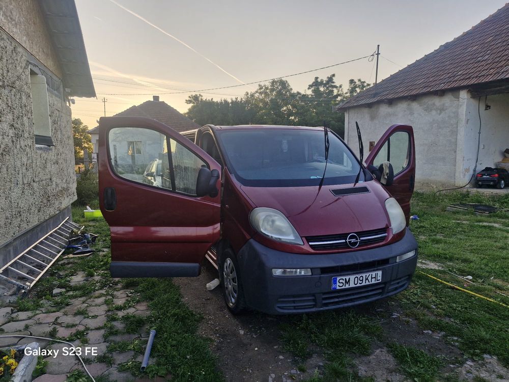 Vand opel vivaro