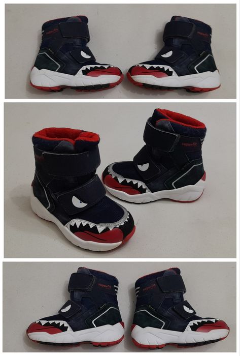 Ghete iarna, cizme zăpadă Super Fit Gore - Tex, piele naturală, nr. 25