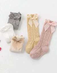 Детски чорапки с панделка