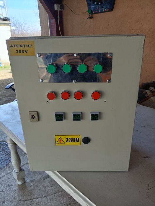 Vând tablou pornire motor 37kw stea triunghi
