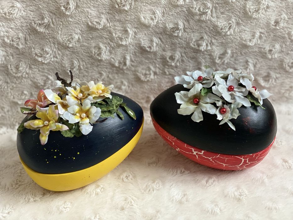 Set 2 bomboniere ceramice