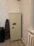 Сейф огнеупорный с механическим замком и электронным