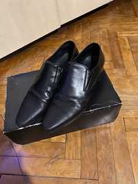 Мъжки официални обувки 43 номер,31 см стелк/италиански,естествена кожа