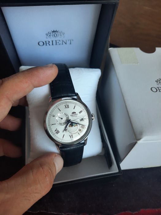 Orient automatic sun and moon