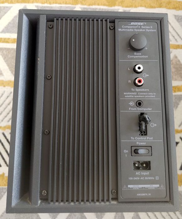 Bose Companion 3 series II subwoofer