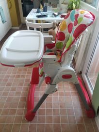 Детско столче за хранене. С мекичка седалка. Възможност за закопчаване