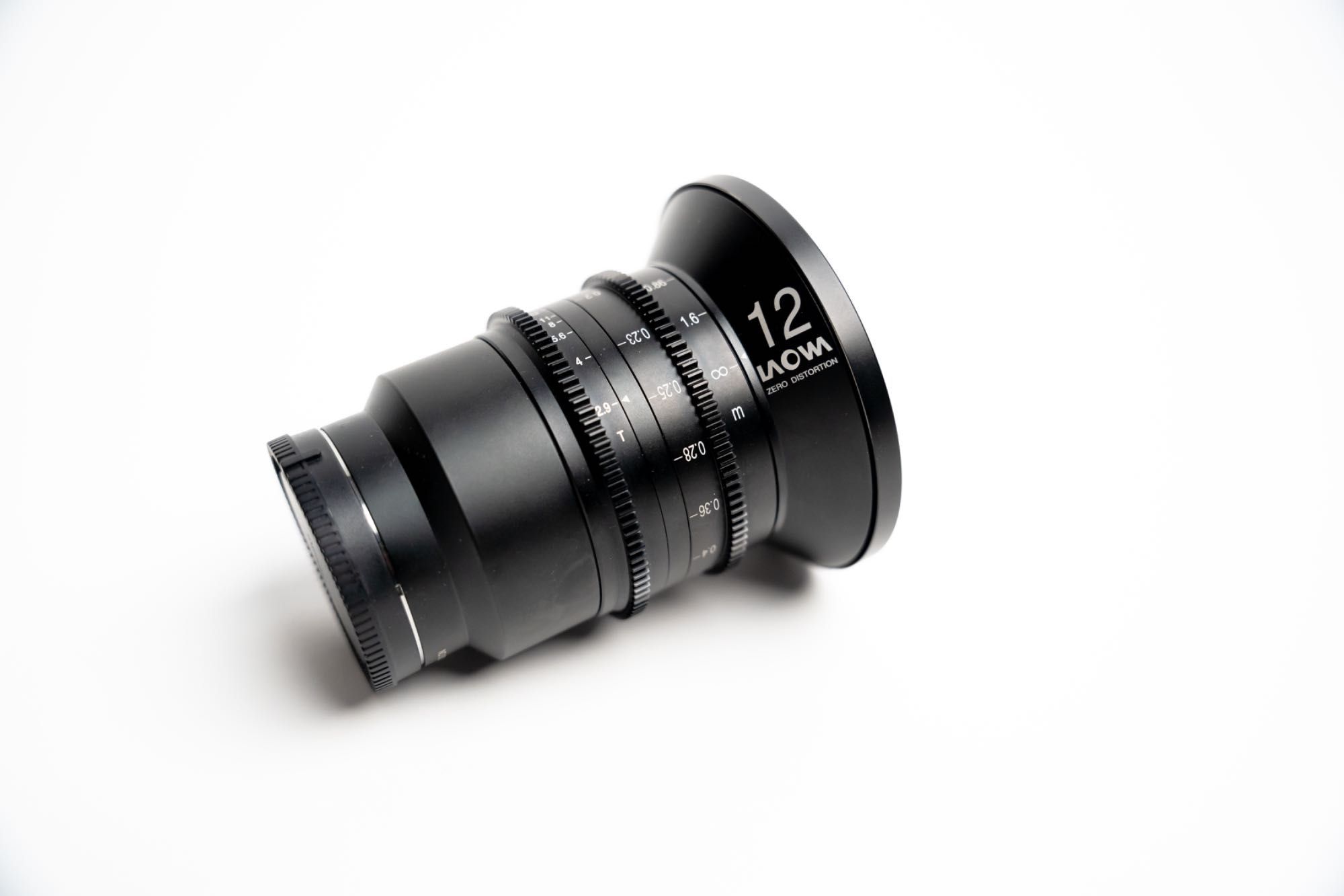 Обектив Laowa 12mm T / 2.9 Zero-D Cine - Sony E (FE)