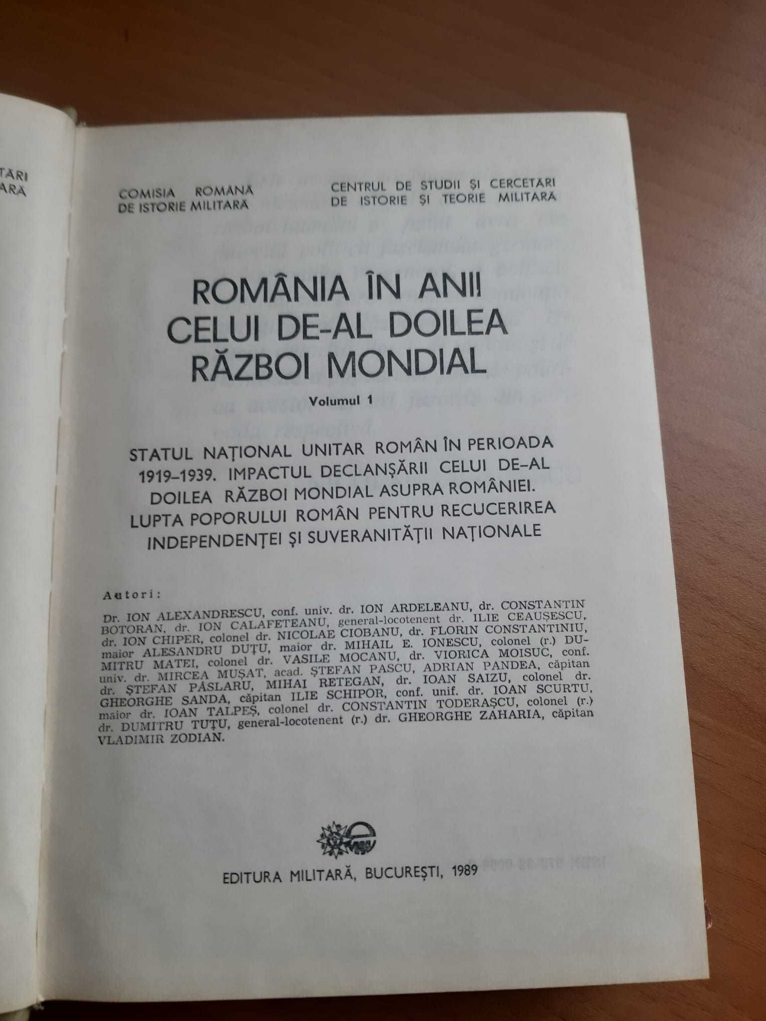 Romania in anii celui de-al doilea razboi mondial,