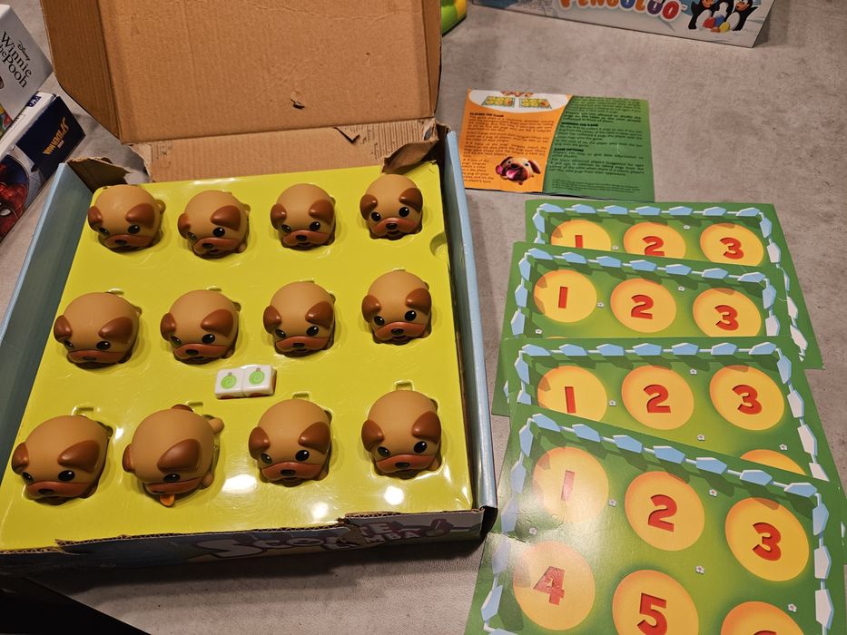 Set jocuri 3 ani - Pengoloo, Scoate limba, Puzzle 3D