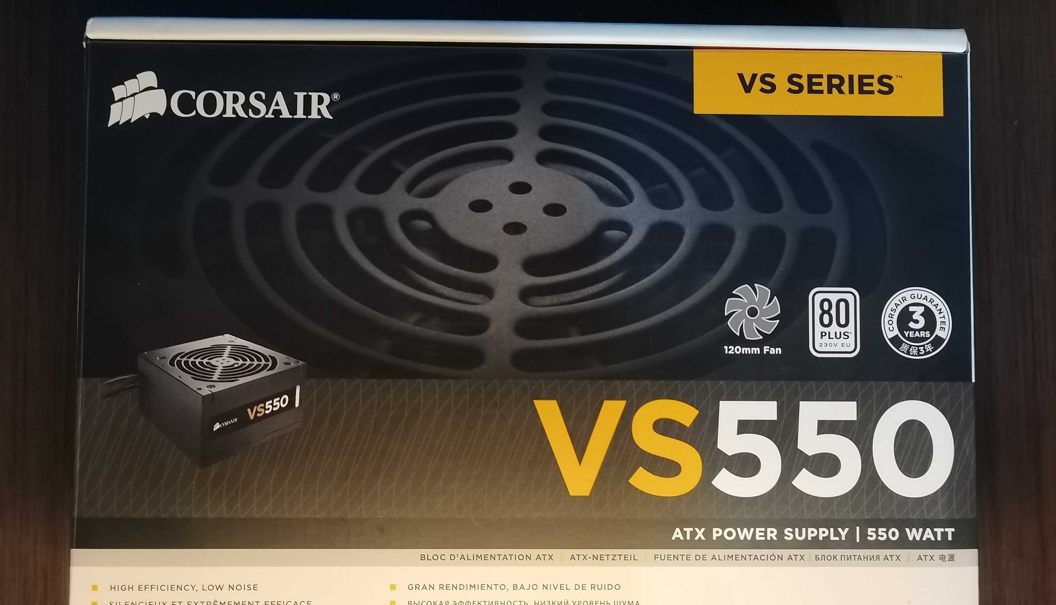 Sursa Corsair NEW VS Series VS550