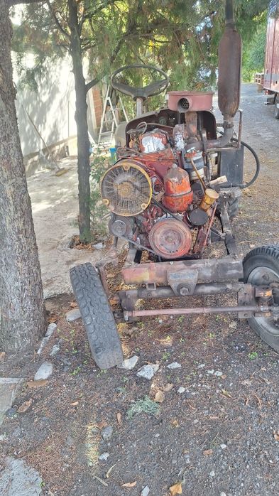 Трактор 25 коня с двигател владимировец т 25 т 16 самоделка