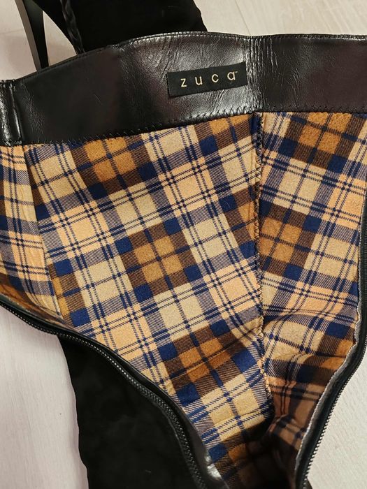 Cizme piele întoarsă Zuca