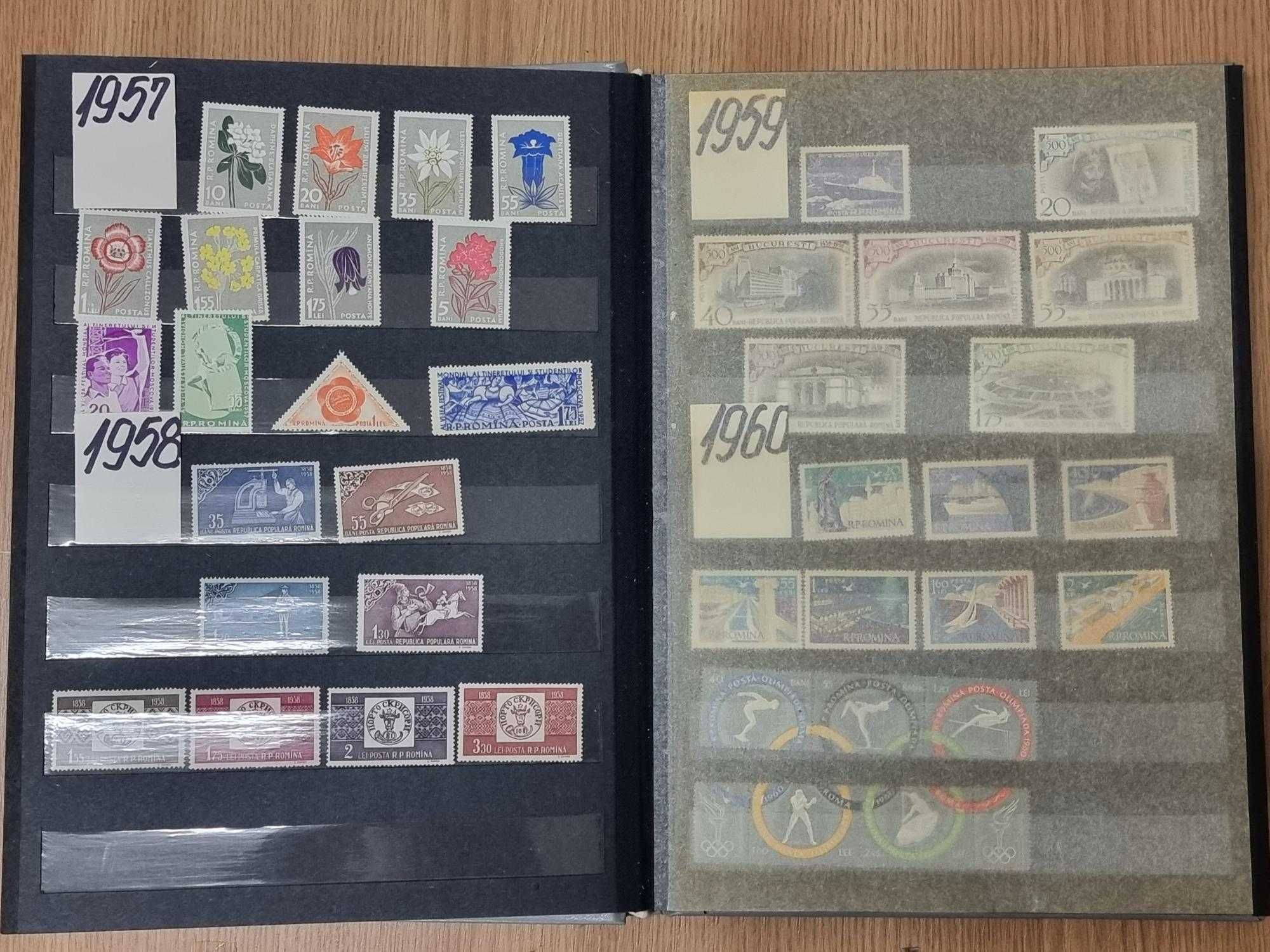 COLECTIE TIMBRE/COLITE/CARTI POSTALE - Peste 20 clasoare de la 1903!
