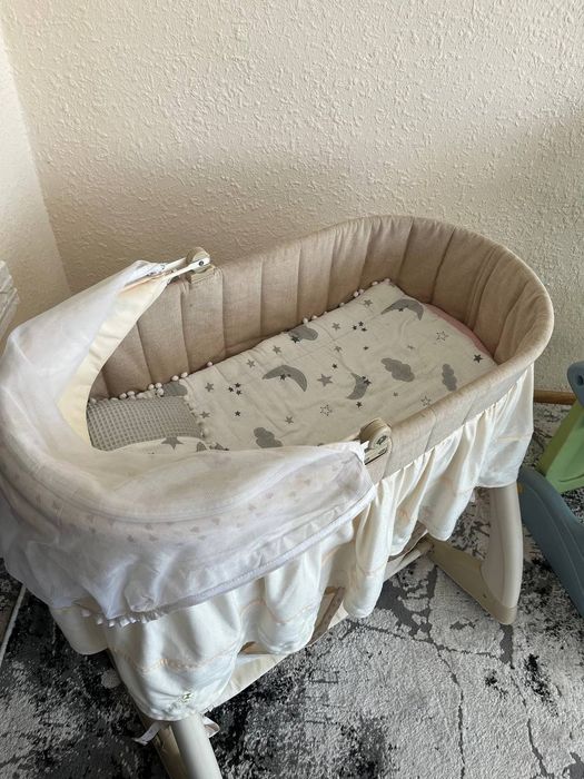 Детская люлька, стул