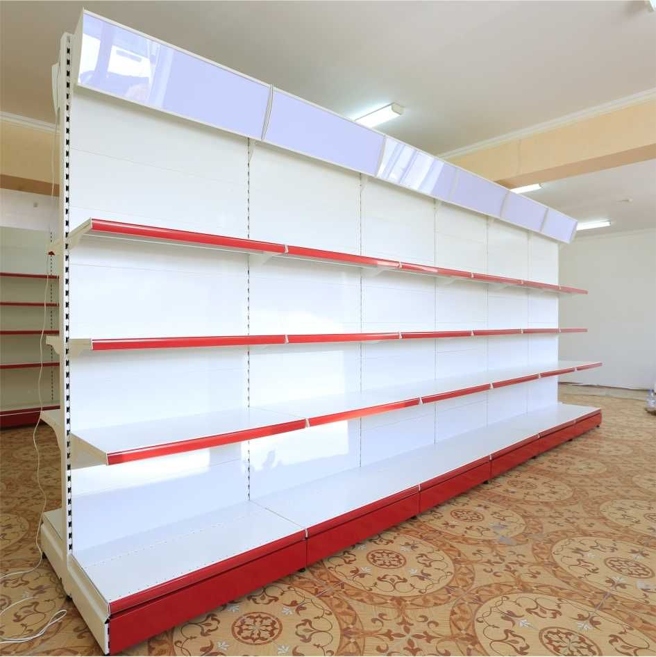 Продается оборудование для магазина, стеллажи, полки из металла