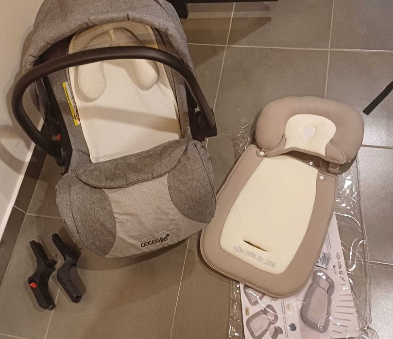 Cărucior 3in1 Coccolle Ambra gri