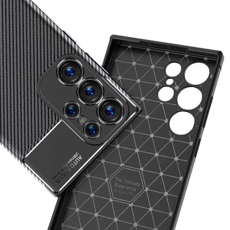 Samsung Galaxy S24 Ultra / S23 / S22 / S21 - Удароустойчив Кейс FIBER