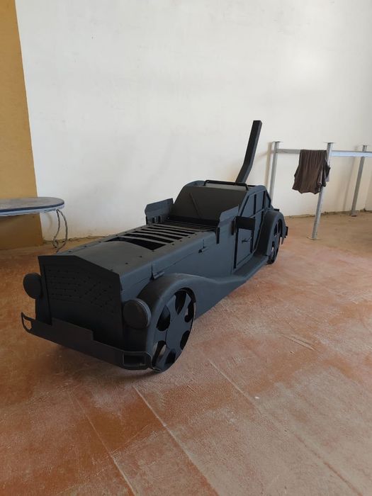 Мангал в виде Ретро-Автомобиля