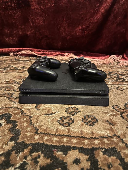 PlayStation 4 slim 1tb, 2 дж