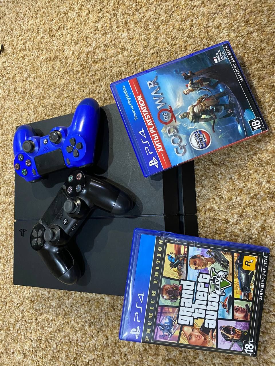 Продам PlayStation 4 800+gb